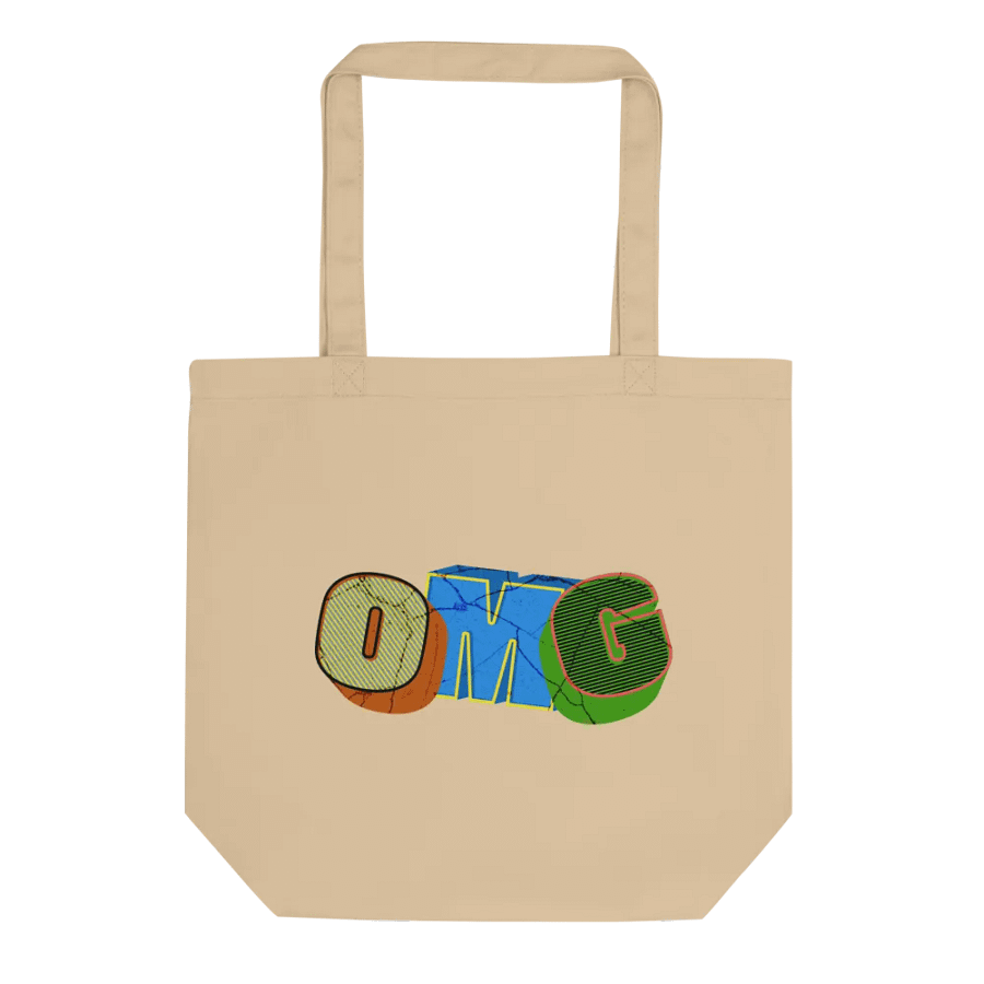 OMG Vibrant Eco Tote Bag product image (1)