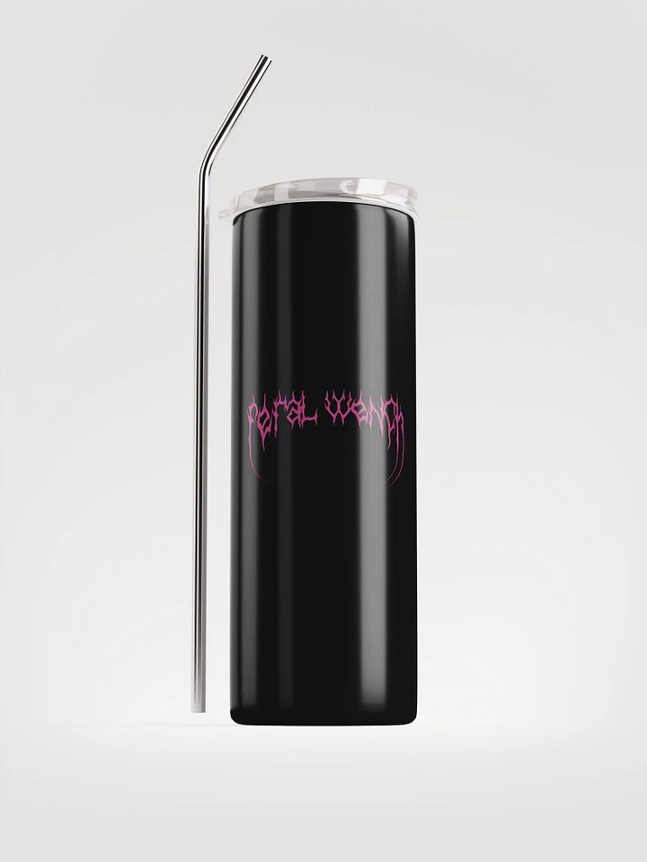 'Feral Wench' Metal Eco Tumbler (and eco straw) product image (1)