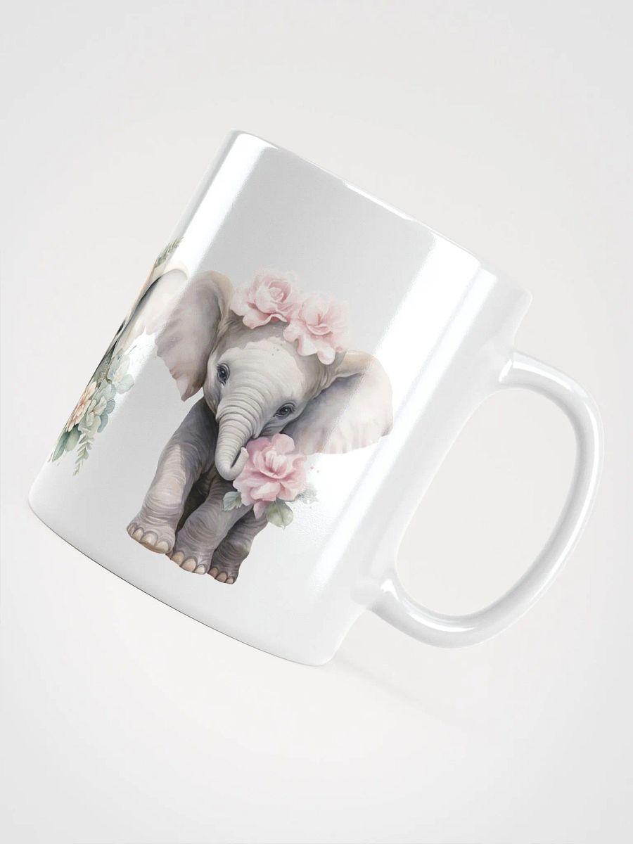 Elephant Blooms Mug product image (6)