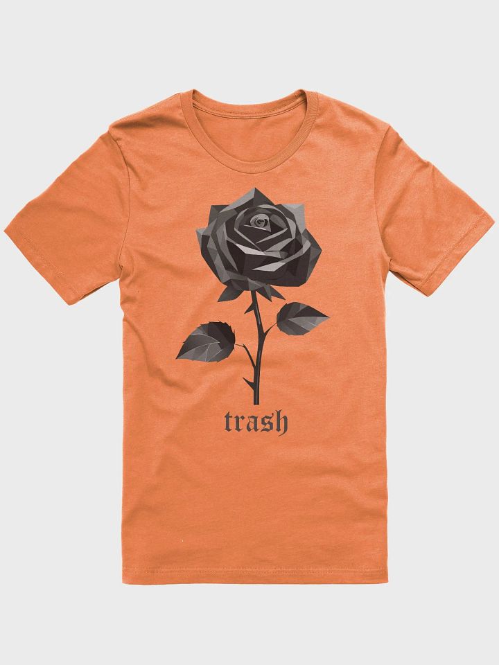 Trash Geometric Rose T-Shirt product image (1)