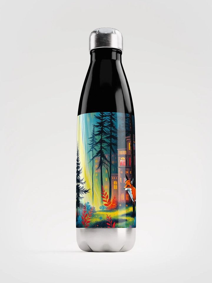 Whimsical Forest Fox Stainless Steel Water Bottle product image (1)