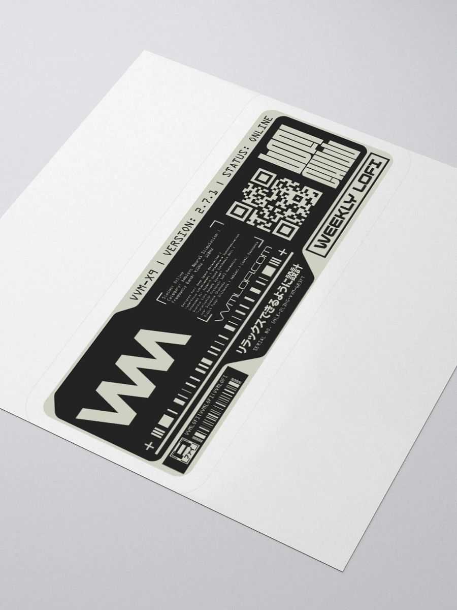 VVM CHIP Kiss Cut Sticker product image (7)