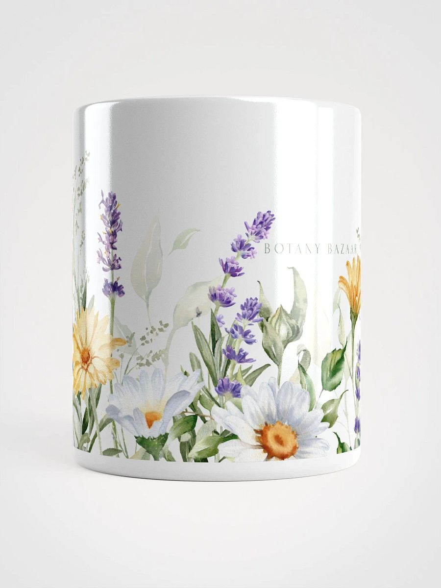 Wild Flowers White Ceramic Mug product image (10)