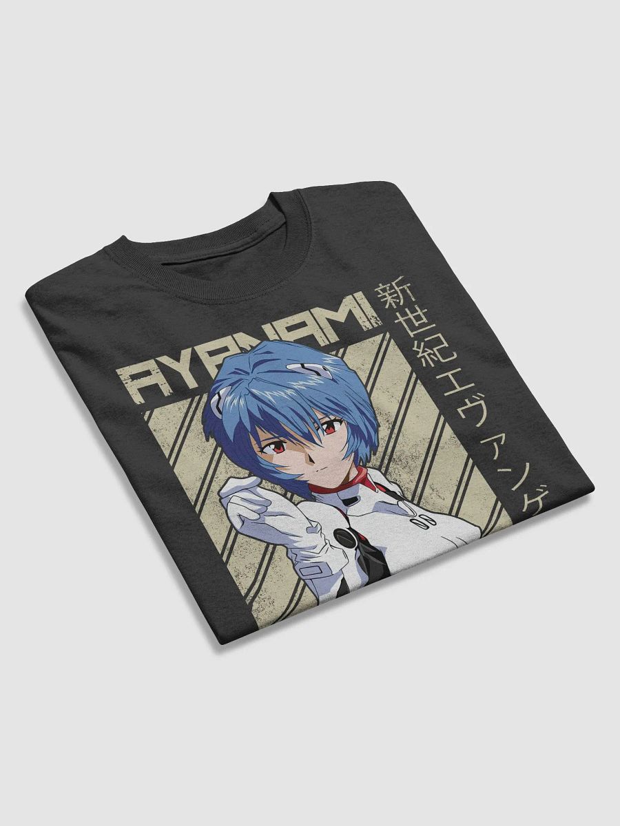 Neon Genesis Evangelion Rei Ayanami T-Shirt - Poised Elegance - Gildan Heavyweight product image (3)