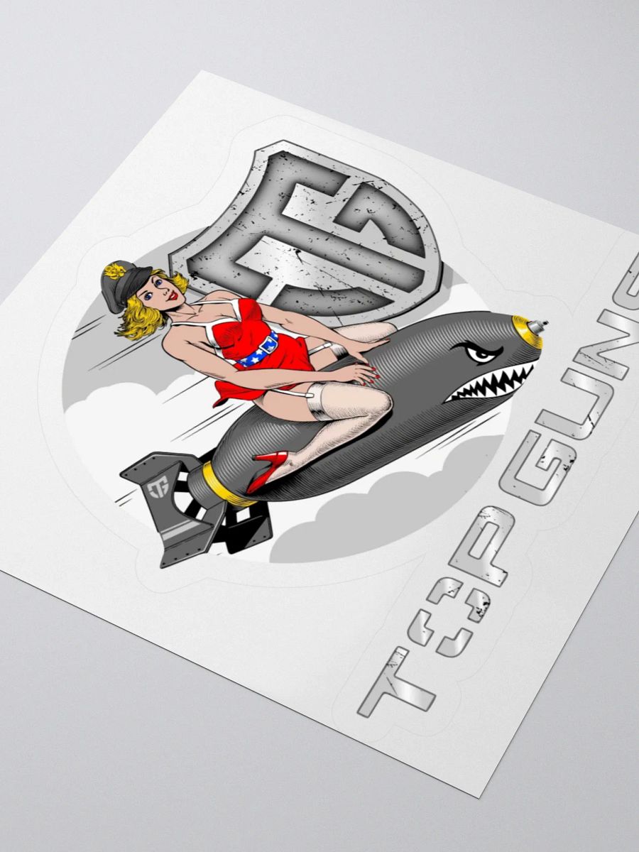 Bomber Girl Sticker product image (3)