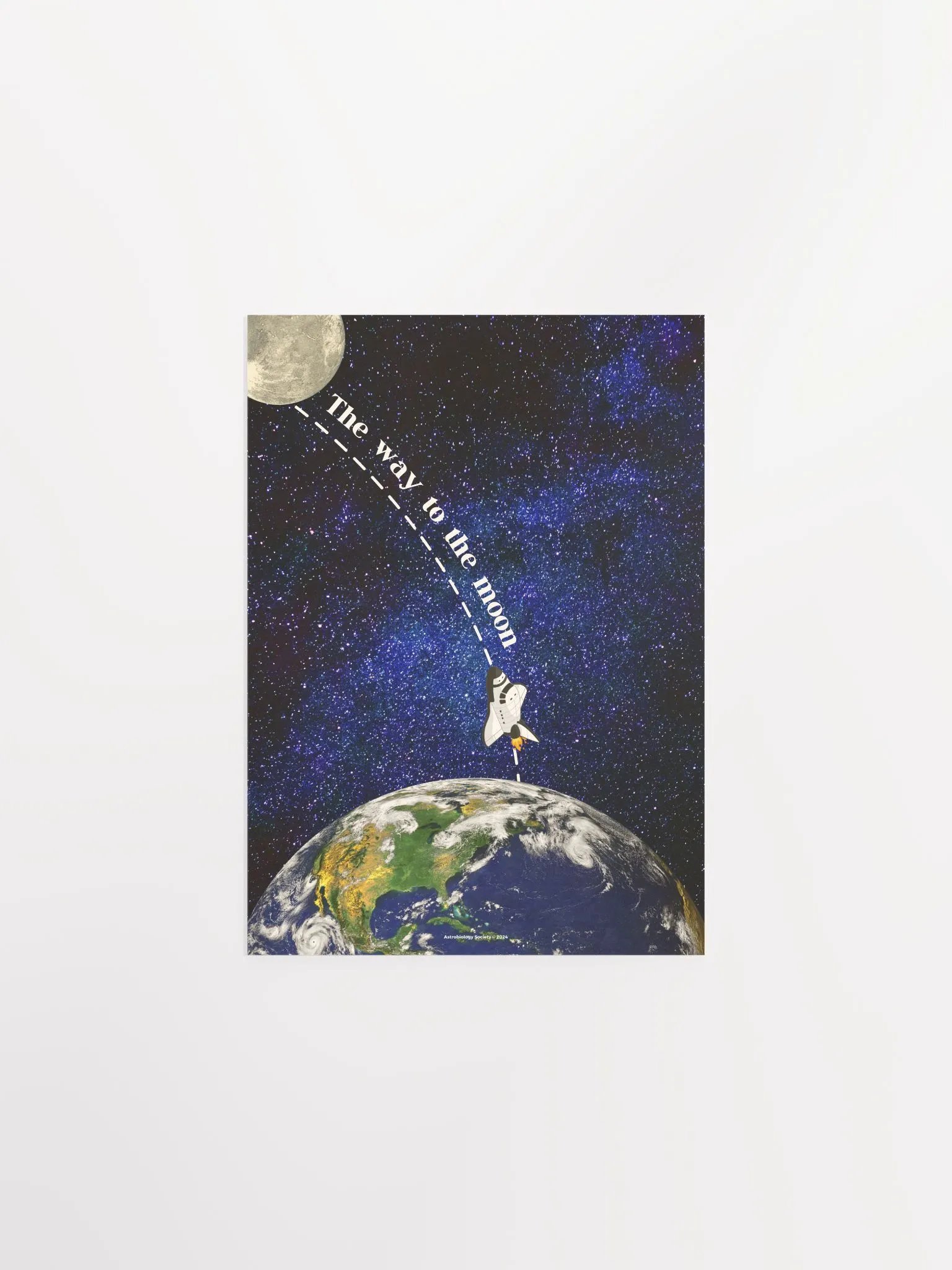 Way to the Moon Poster product image (2)