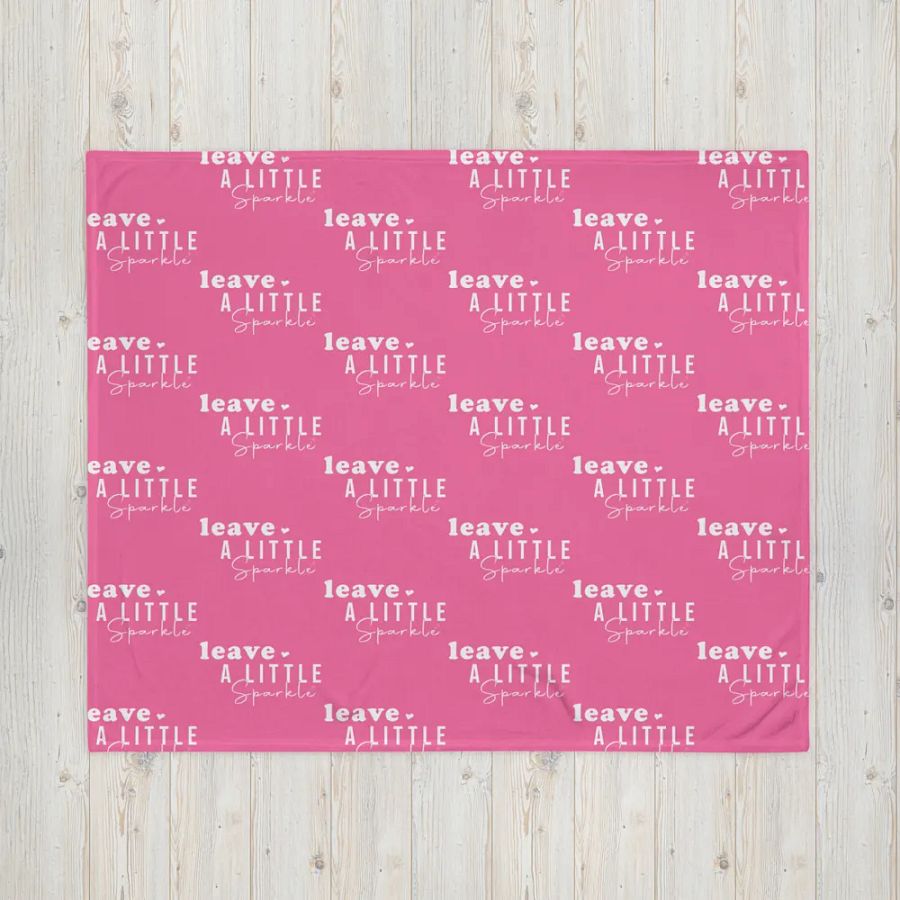Leave A Little Sparkle Blanket product image (6)