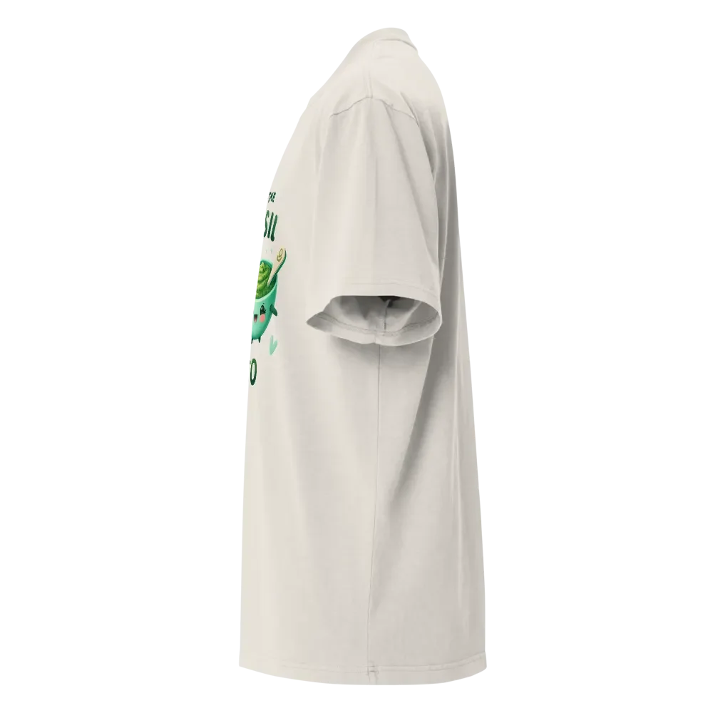 Basil to my Pesto - Word Pun Oversized Tee product image (5)