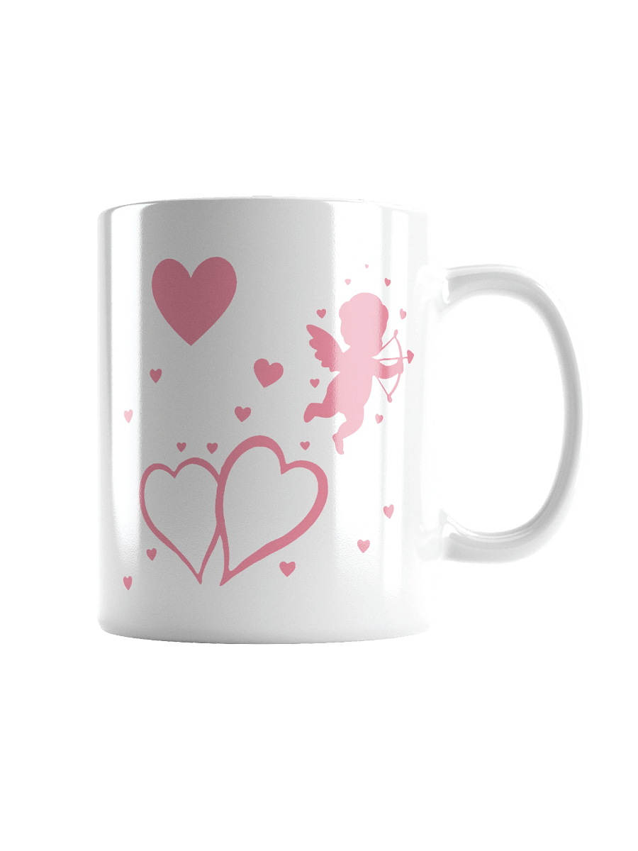 Cupid's Hearts and Love Bow Mug product image (5)