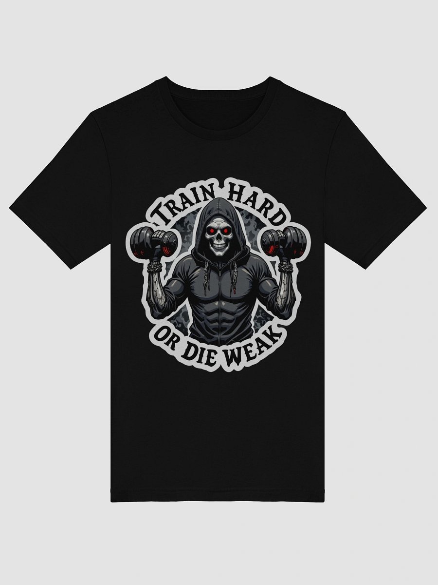 Glowing-Eyed Skeleton Training T-Shirt product image (5)