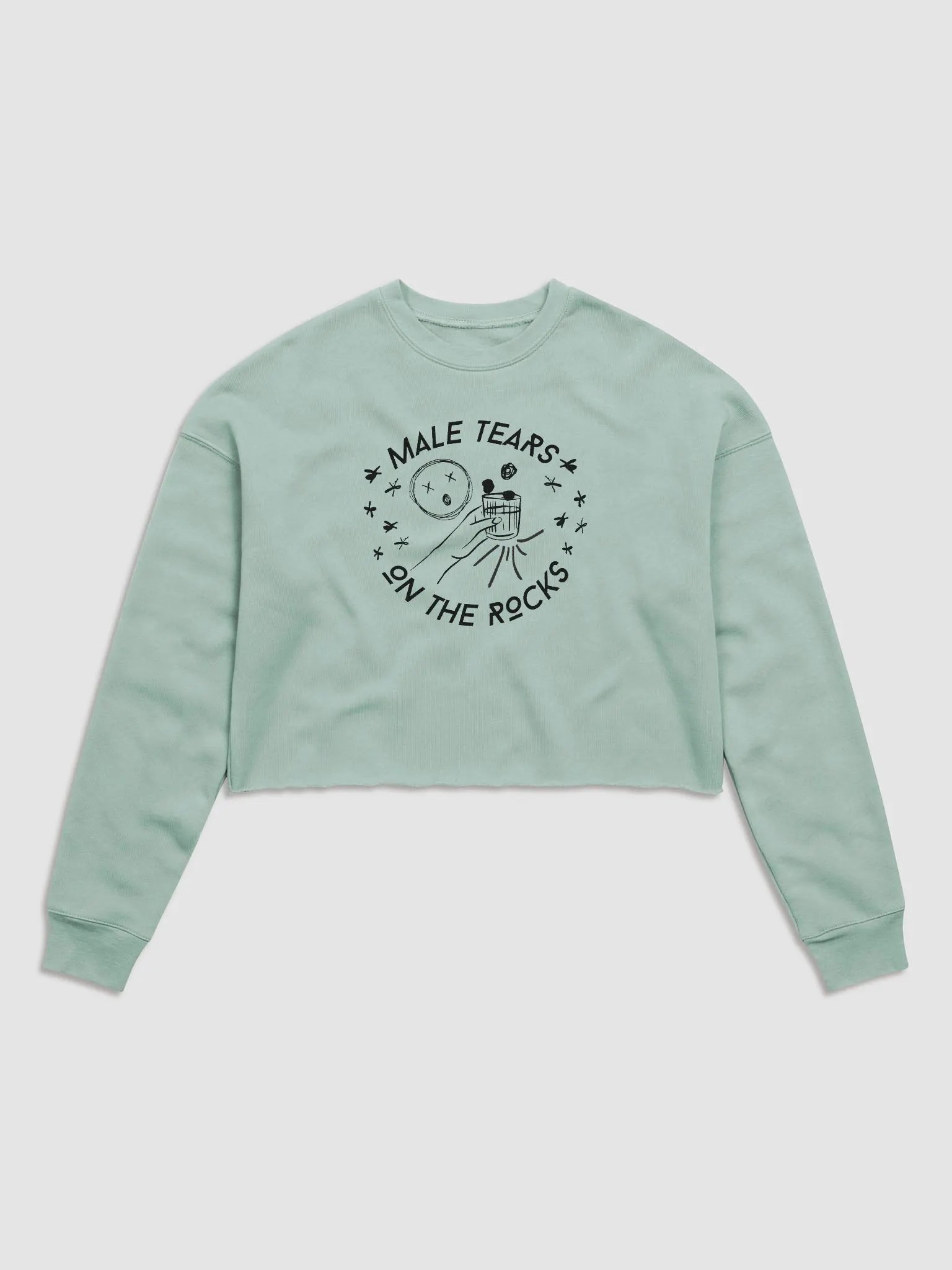On the Rocks Women's Crop Sweatshirt product image (1)