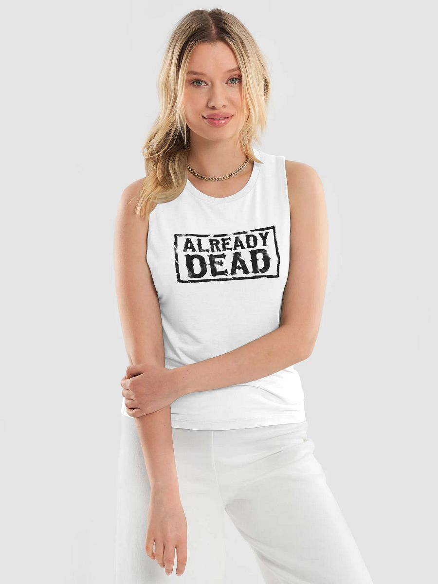 Already Dead Women's Flowy Tank Top (White) product image (6)