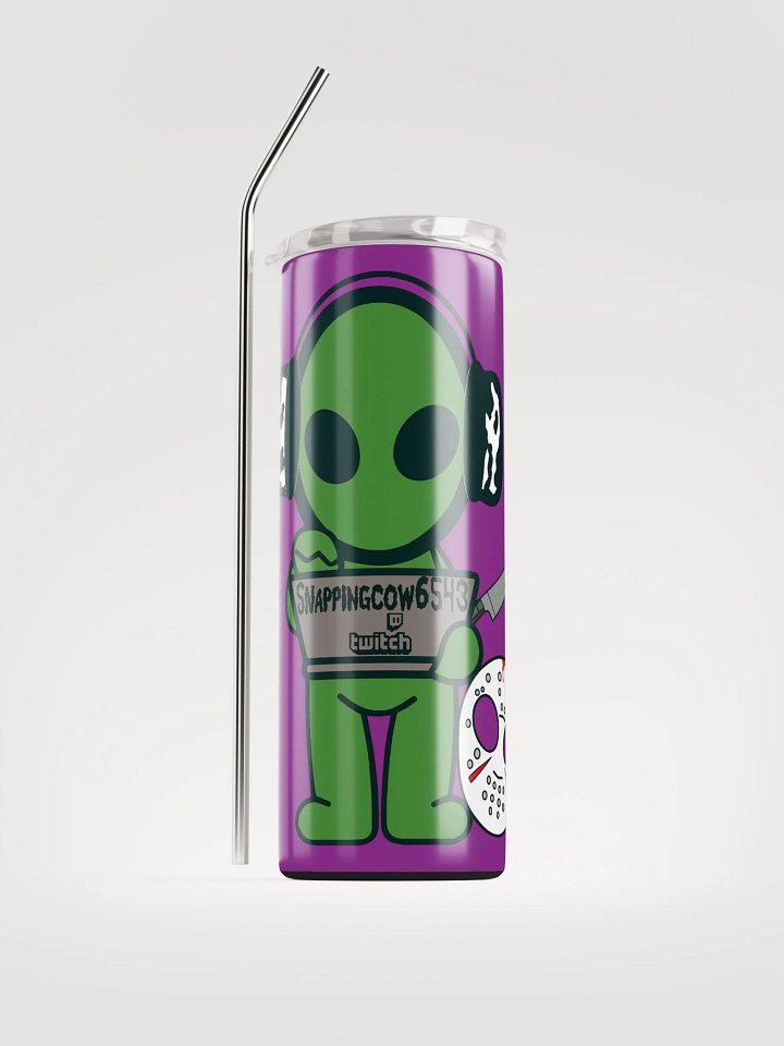 Streamer Logo Tumbler (Purple) product image (1)