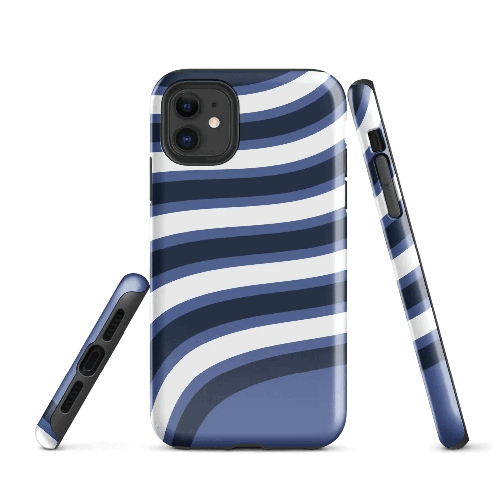 Ethereal Blue Waves iPhone® Tough Case product image (1)
