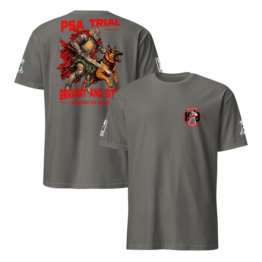 Bravery and Bites PSA Trial T-Shirt Pre-Order product image (1)