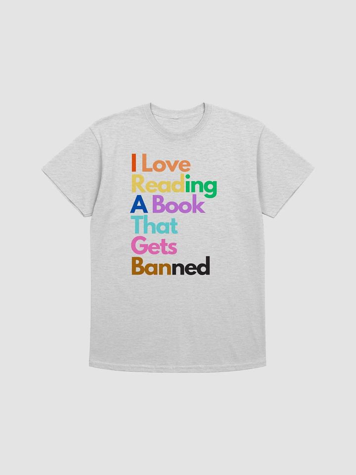 I Love Reading Banned Books T-shirt product image (1)
