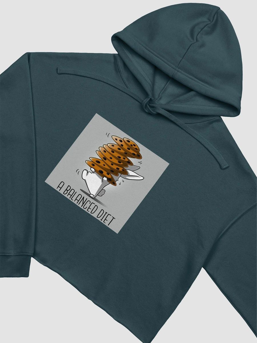 Balanced Diet Cookie Bunny Crop Hoodie product image (25)