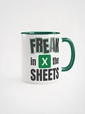 Freak in the Sheets Coffee Mug for Excel Enthusiasts product image (1)