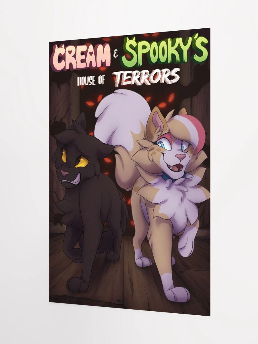 Cream & Spooky Haunted Mansion Poster product image (10)