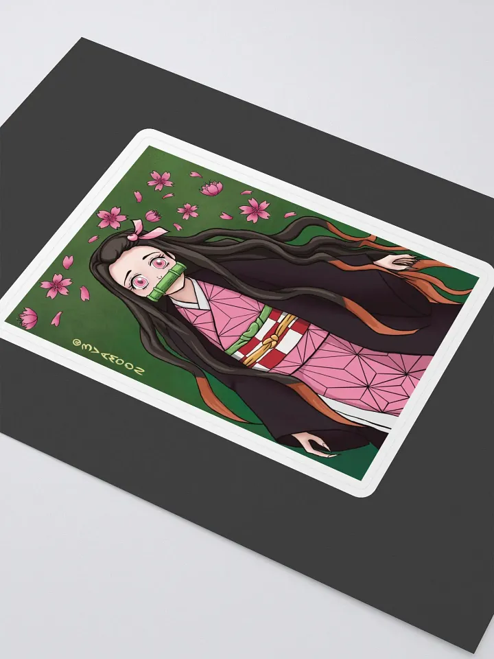 Nezuko fan art Sticker product image (2)