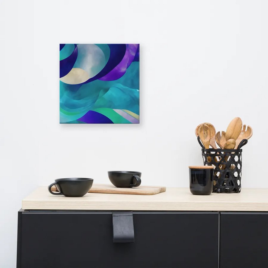 Ethereal Waves Canvas product image (11)