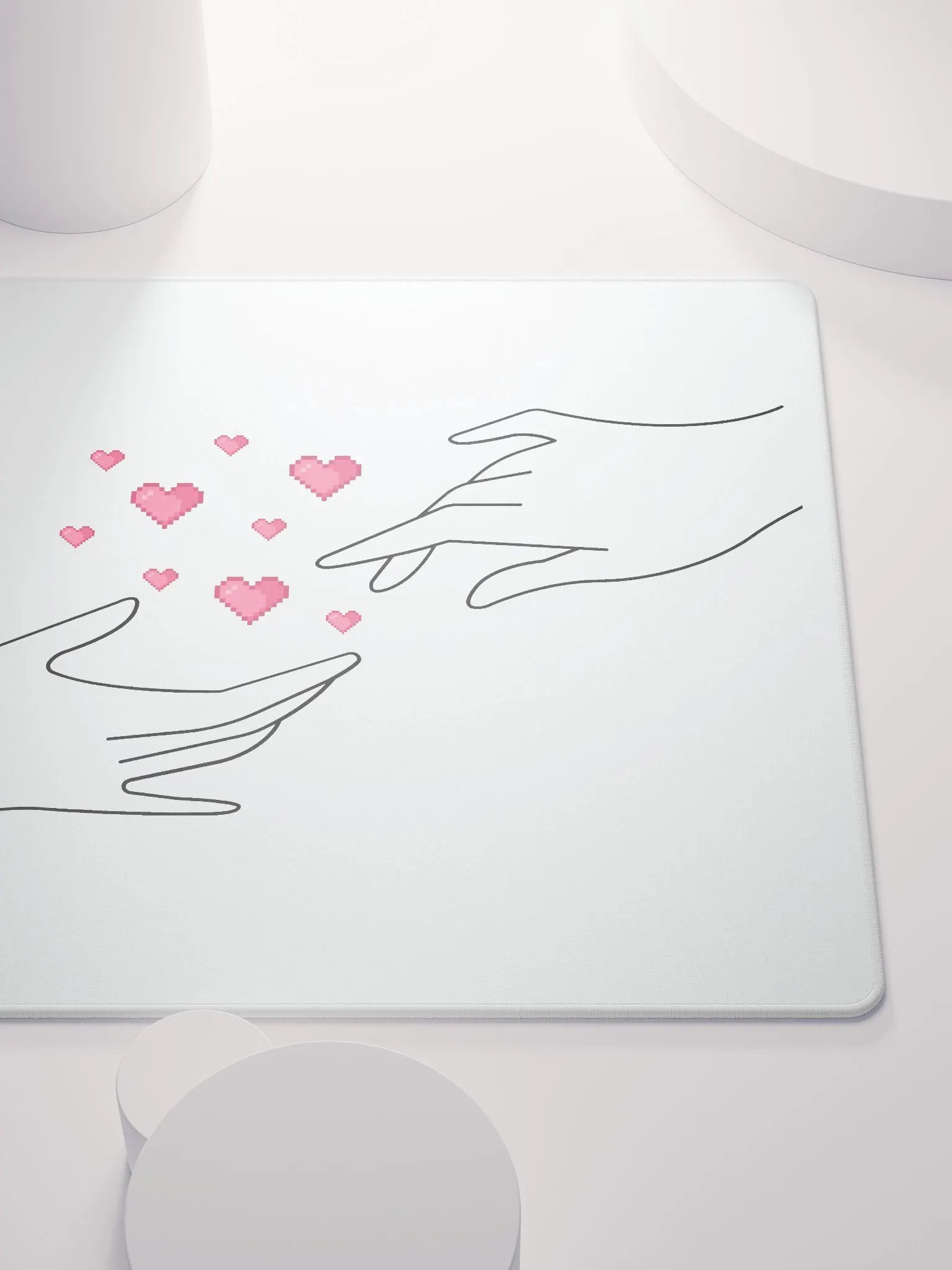 Separated By Pixels Mouse Pad product image (5)