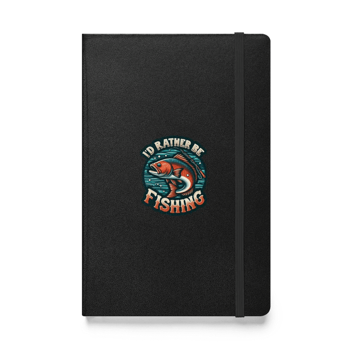 I'd Rather Be Fishing Hardcover Journal product image (1)