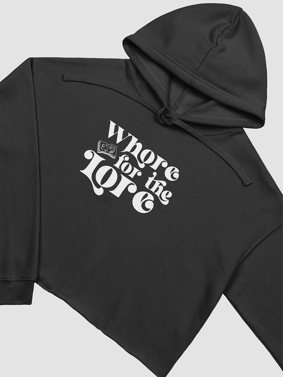 Whore for the Lore Crop Hoodie product image (7)