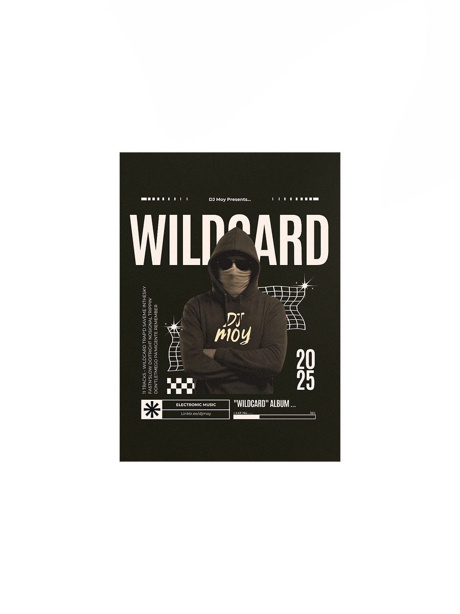 WILDCARD Poster - Album Loading... product image (1)