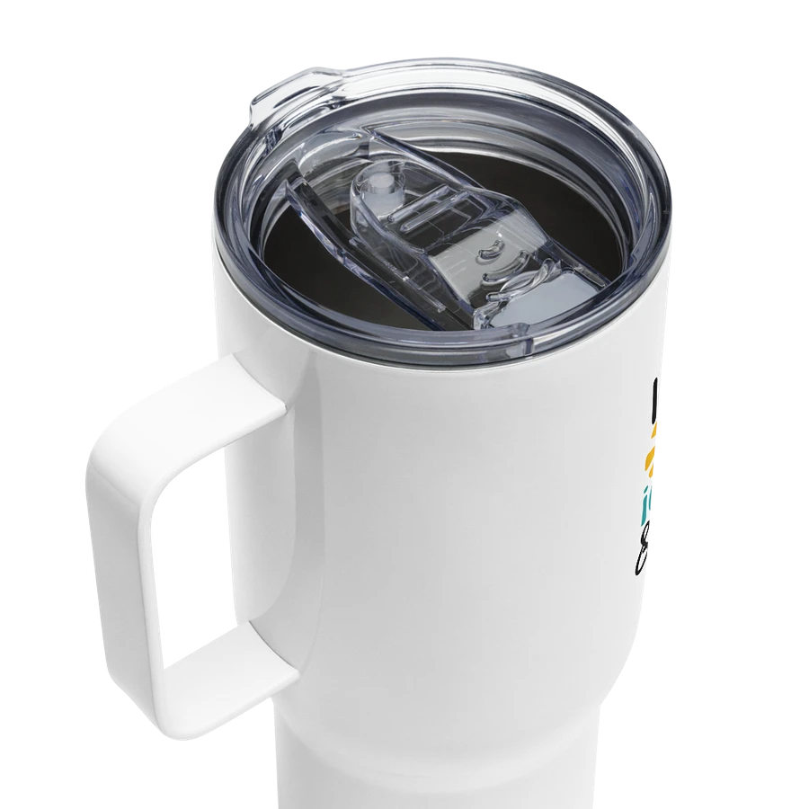 Iced Coffee & Cat - Travel Mug With a Handle product image (2)