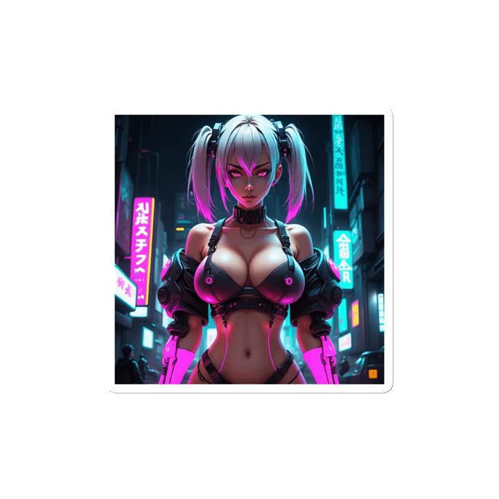 Cyberpunk Femme Fatale Magnets product image (2)