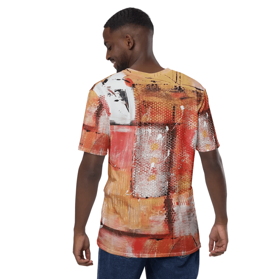 original painting mixed media, on all over print tshirt product image (12)