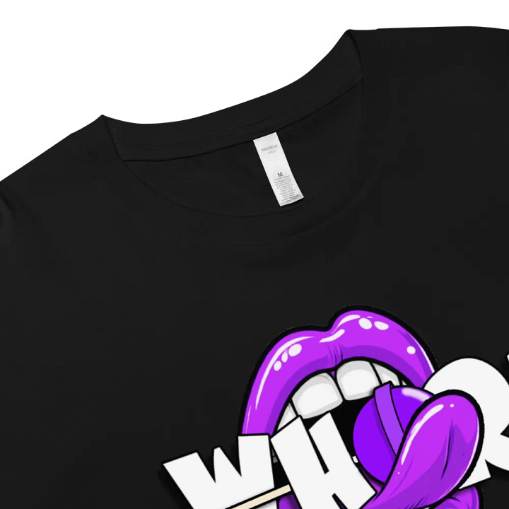 WHxRE PURPLE LIPS CROPTOP product image (2)