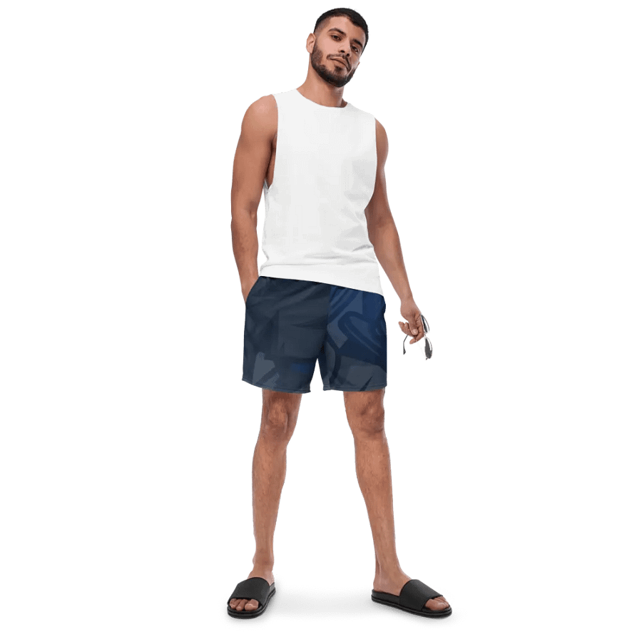 maillot de bain bleu avec design product image (4)