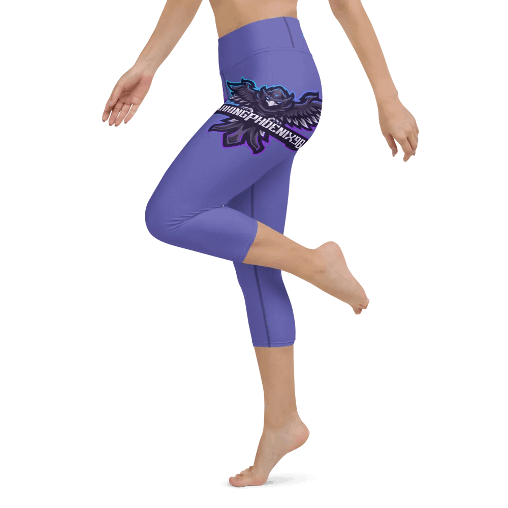 Purple capri leggings product image (5)