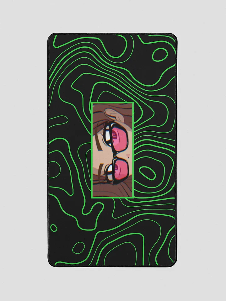 Anime Shades Desk Mat (Lime) product image (2)