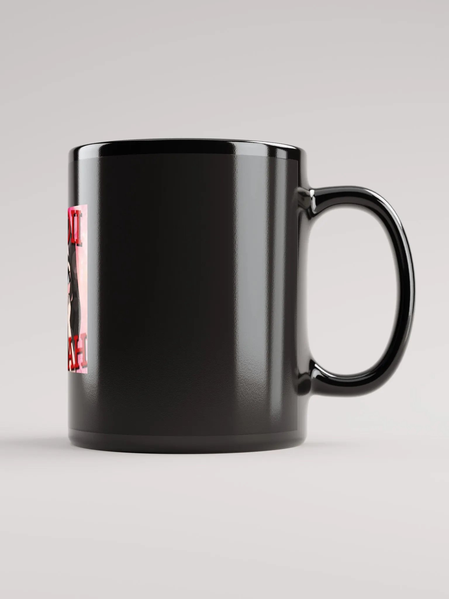 Hoiyeah Black Glossy Mug product image (2)