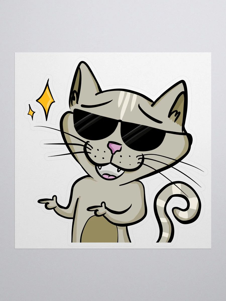 Coolcat Floop Sticker product image (1)