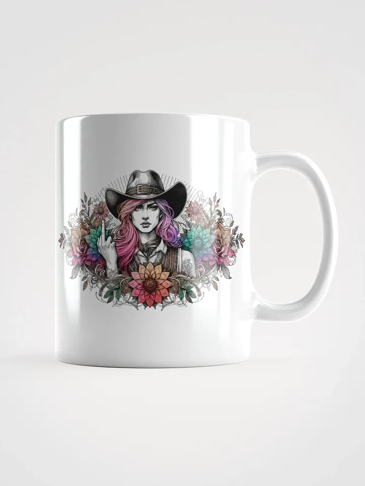 Sassy Floral Cowgirl Mirage Mug product image (1)