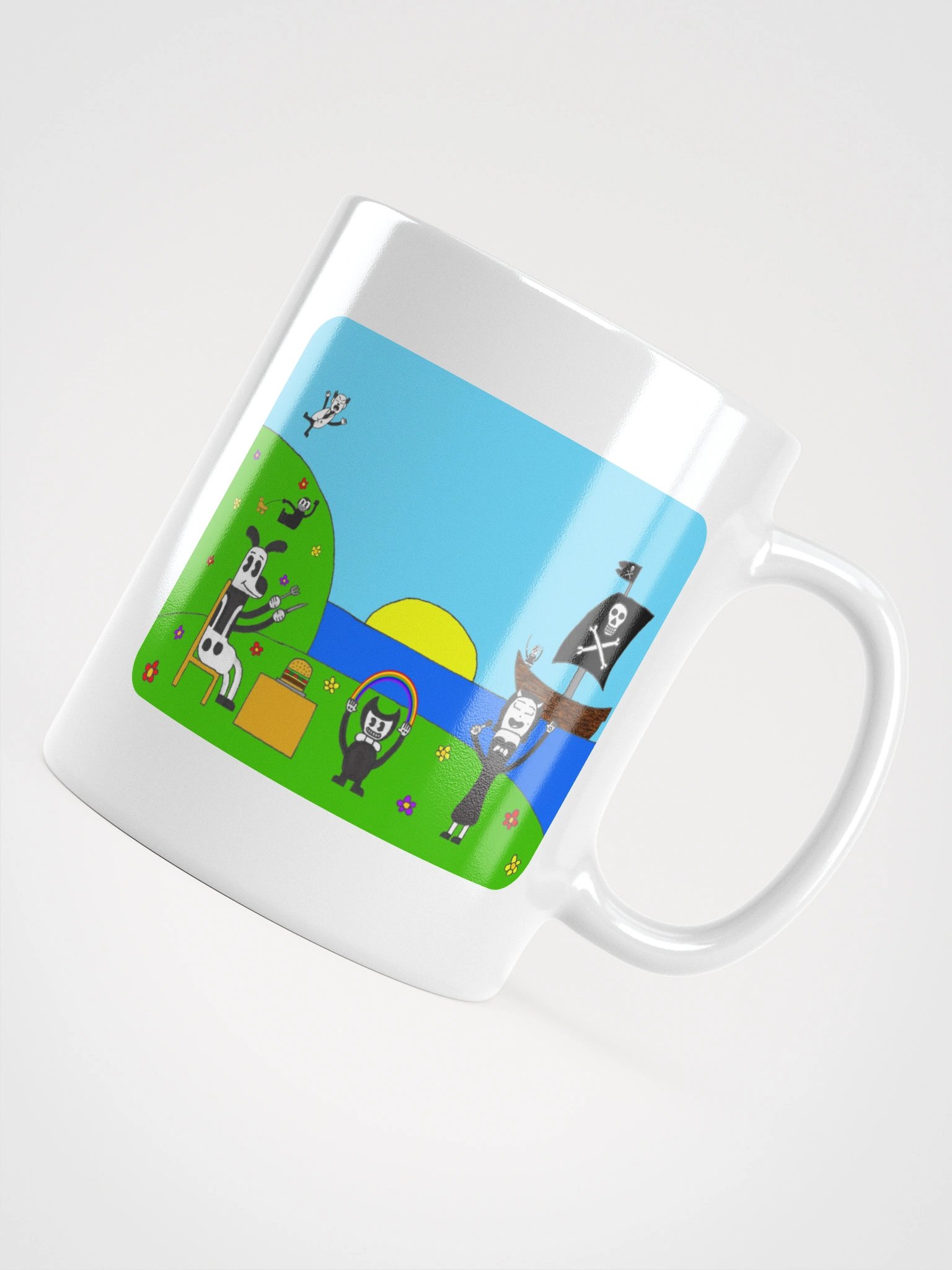Bendy & Friends Mug (Color) product image (12)