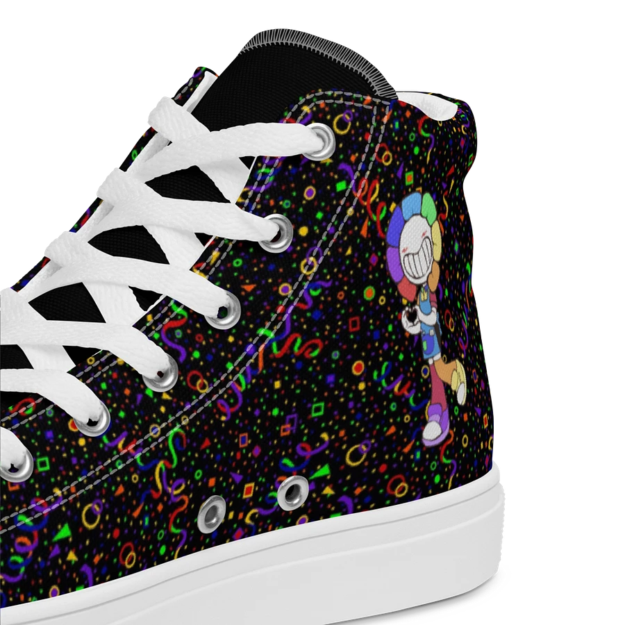 Black Arcade and White Chibi Flower and Jiggy Sneakers product image (43)
