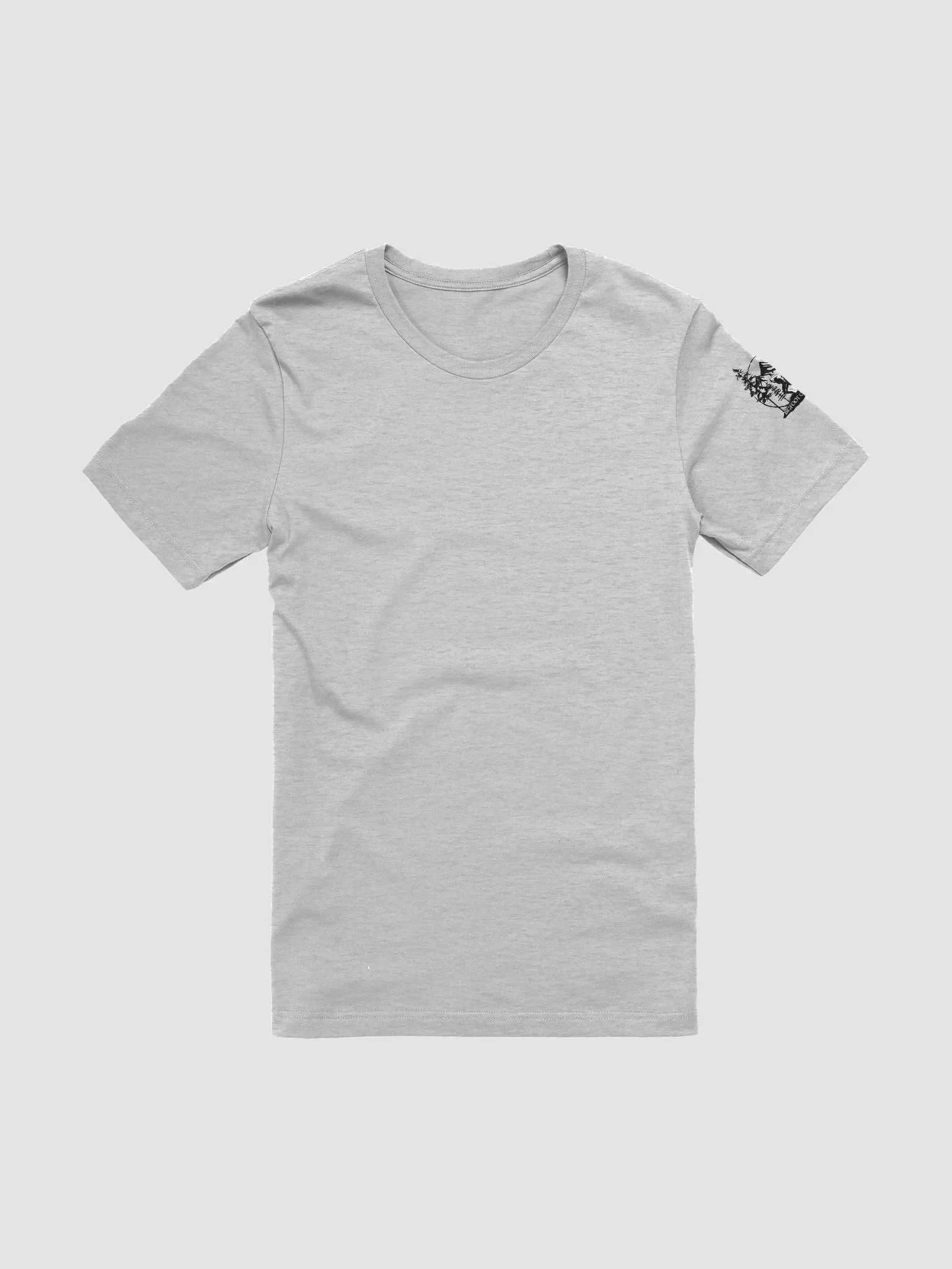 BIGFOOT AND FLOWERS T-SHIRT - BACK DESIGN product image (2)