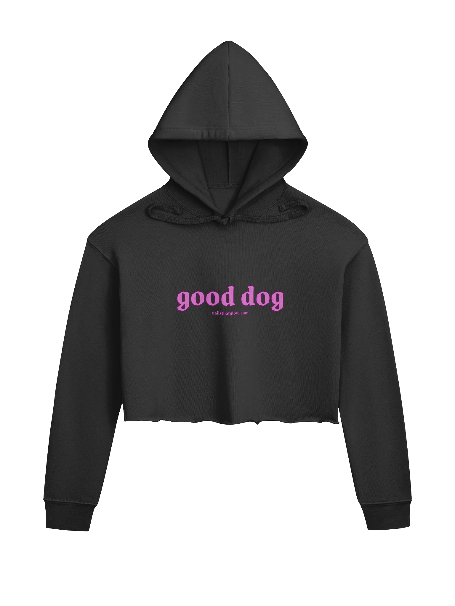 good dog crop hoodie product image (1)