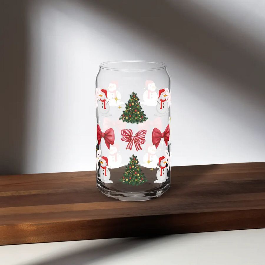 Festive Cheers Can-Shaped Glass product image (35)