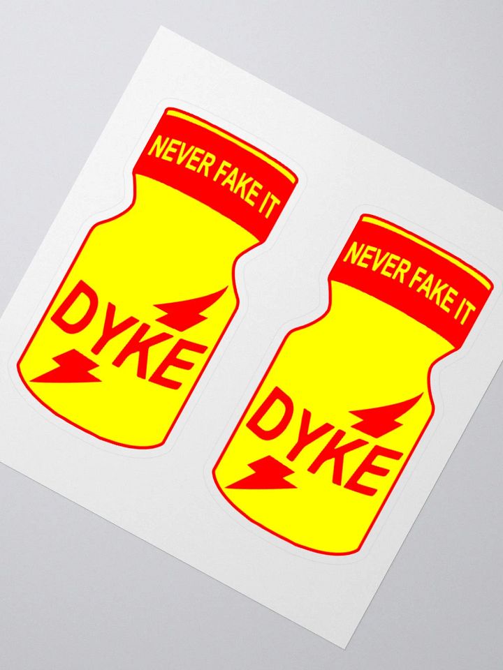 Dyke Poppers Stickers 👃 product image (2)