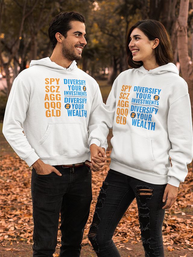 Diversify Your Investments Supersoft Hoodie blue product image (1)