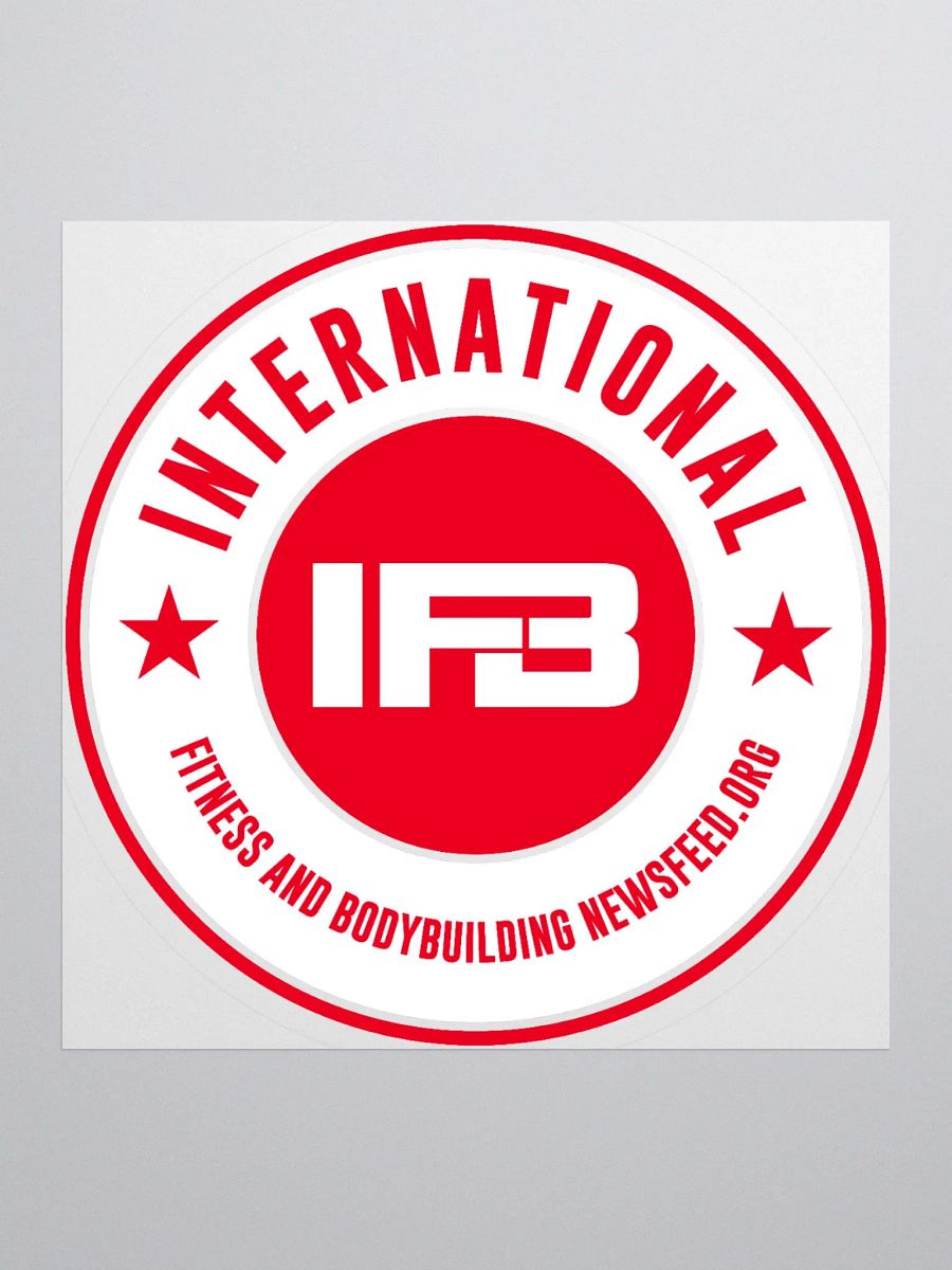 IFBNewsfeed.Org's Kiss Cut Stickers product image (1)