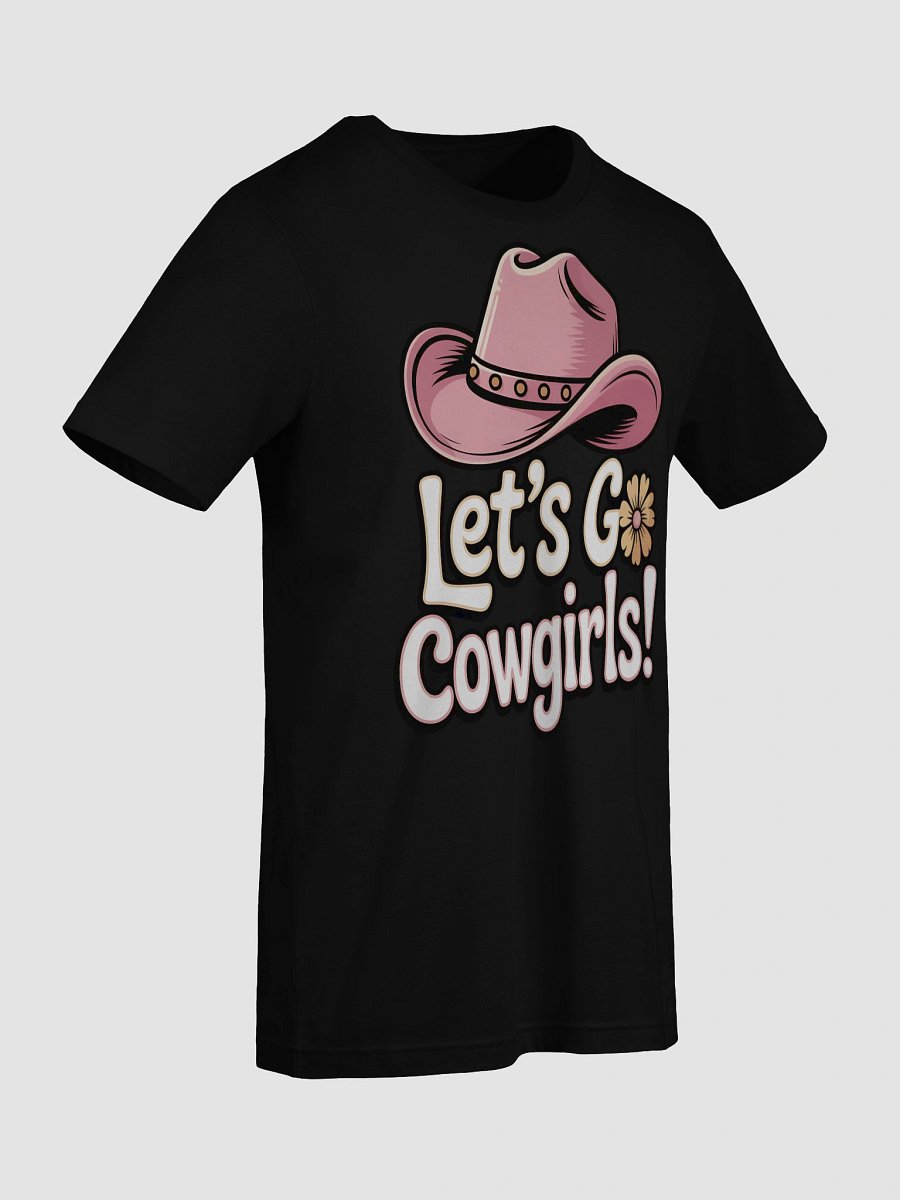 Let's Go Cowgirls! Pink Cowboy Hat T-Shirt product image (74)