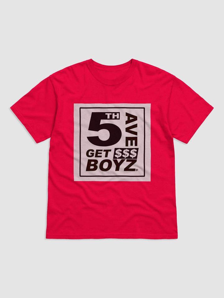 5th Ave Get $$$ BOYZ Red T Shirt product image (1)