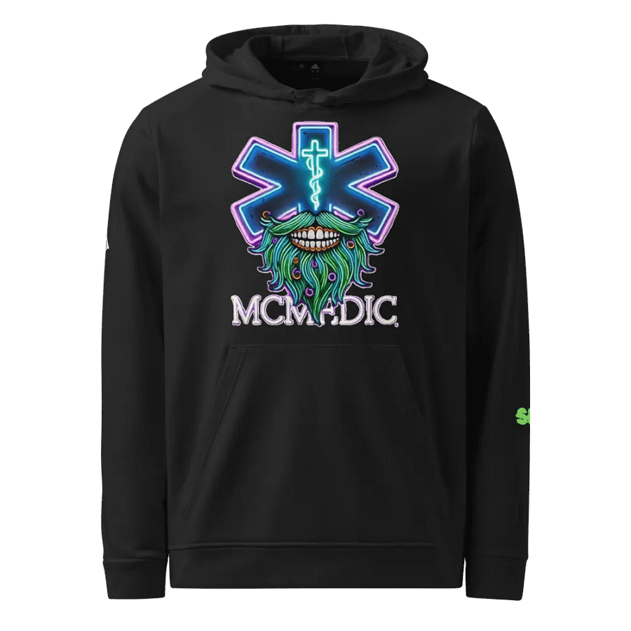 🔥 McMedic x Slim Chance Gaming Adidas Hoodie 🚑🎮 product image (4)